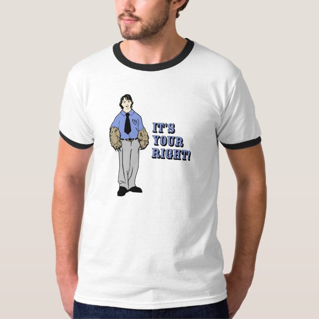 Camiseta ò Braços do urso da alteração (Frente)