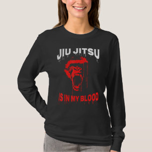 Camiseta O Brasileiro Jiu Jitsu Está No Meu Sangue Bjj Gori