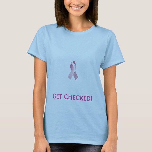 Camiseta o breast_cancer_ribbon, OBTEM VERIFICADO! (Frente)