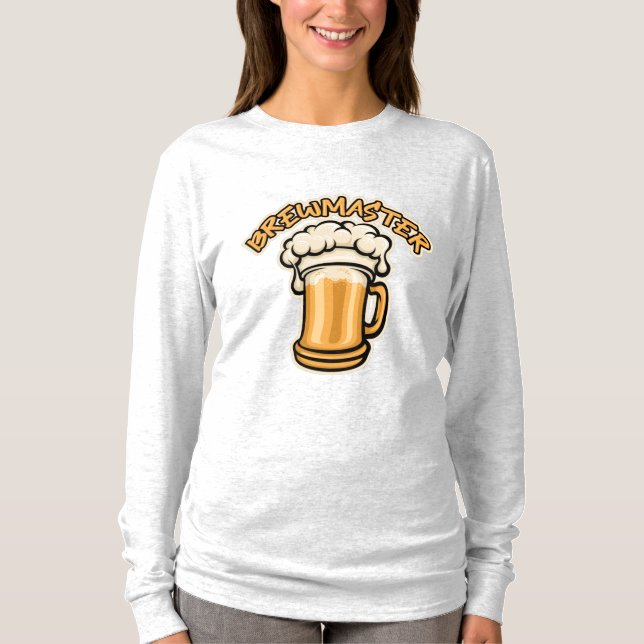 Camiseta O Brewmaster precisa de uma caneca de cerveja (Frente)