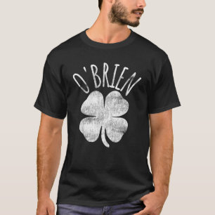 Camiseta O Brien Irish Clover Rua Patrick Day Mating Fam