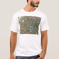 O brilho cintilante de prata Dourado Sparkles