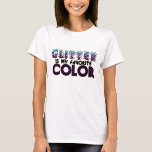 Camiseta O brilho é a minha cor favorita