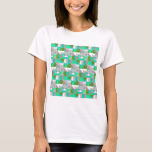 Camiseta O brinquedo obstrui o verde pequeno-