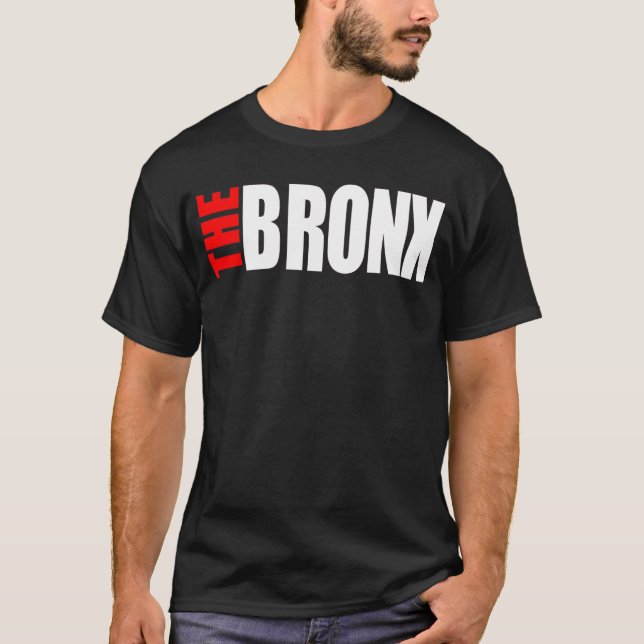 Camiseta O BRONX_LOGO_png white&red (Frente)