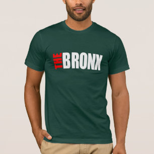 Camiseta O BRONX_LOGO_png white&red - personalizado