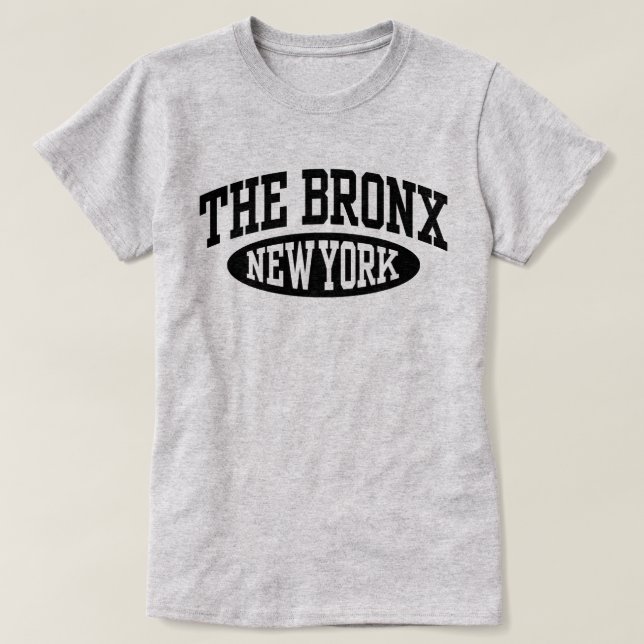 Camiseta O Bronx Nova York (Frente do Design)
