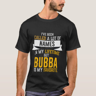 Camiseta o bubba 3 é meu nome favorito