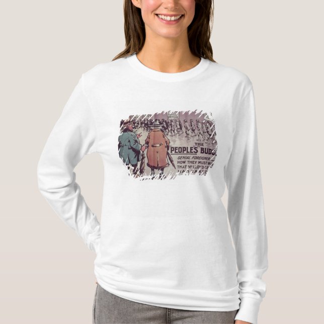 Camiseta O Budget', 1909 do pessoa (Frente)