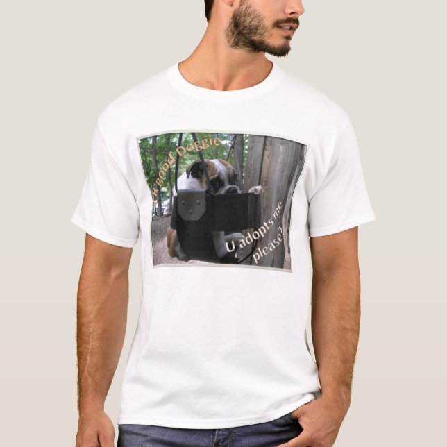 Camiseta O buldogue do AMIGO Eyes o t-shirt (Frente)