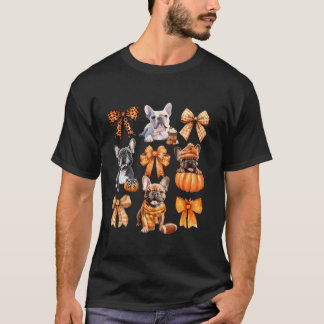 Camiseta O Buldogue Francês Bonito Amadurece Arcos Coquetei