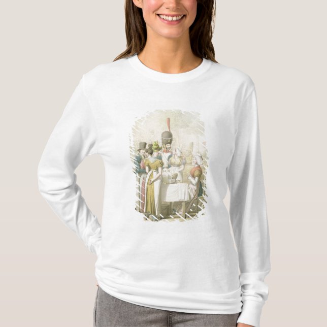 Camiseta O bulevar du Templo, 'do quadro de (Frente)