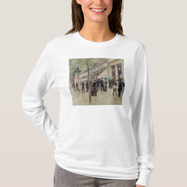 Camiseta O bulevar Montmartre (Frente)