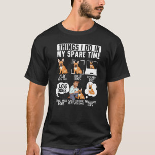Camiseta O Bulldog Francês Que Eu Faço No Meu Tempo Livre