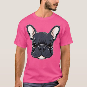 Camiseta O Bulldog Francês Roda Bonita Toon Frenchie