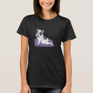 Camiseta O Bulldog Francês Yoga Gift Funny Yoga Lover Medit