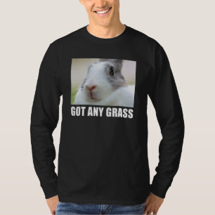 Camiseta O Bunny Kids Tem Um Rabo De Grama