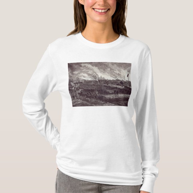 Camiseta O burning de Stry, perto de Lemberg (Frente)