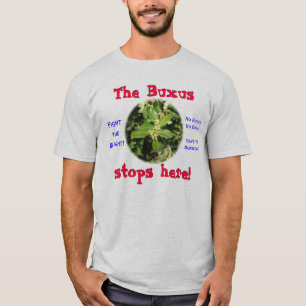 Camiseta O Buxus para aqui!