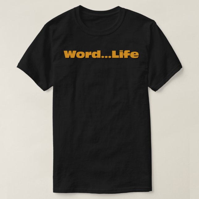 Camiseta O.C. - Word...Life Essential T-Shirt (Frente do Design)