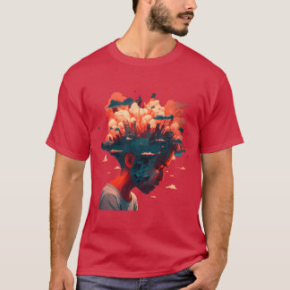 Camiseta O Cabeçalho da Cidade vintage