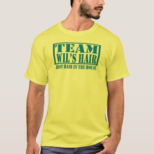 Camiseta O cabelo da vontade (Frente)