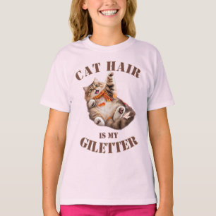 Camiseta O Cabelo de Gato é Meu Brilho