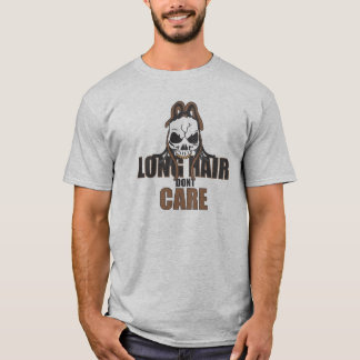 Camiseta O cabelo longo não se importa