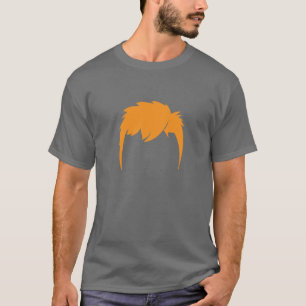Camiseta O cabelo oficial do gengibre
