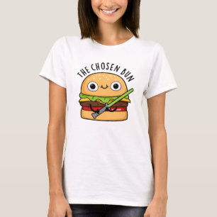 Camiseta O caçador de Comidas engraçada escolhido, Bun Pun