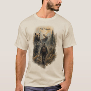 Camiseta O Caçador, Na Silenciosa Natureza Selvagem