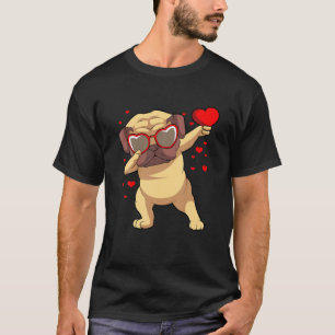 Camiseta O Cachorro Cachorro Adorava Garotas Cardíacas W