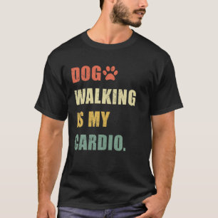 Camiseta O Cachorro Caminhando É A Minha Vintagem De Pet E