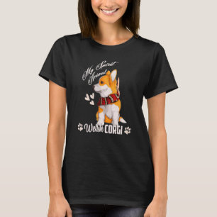 Camiseta O Cachorro Corgi é o meu Pai espiritual de animais