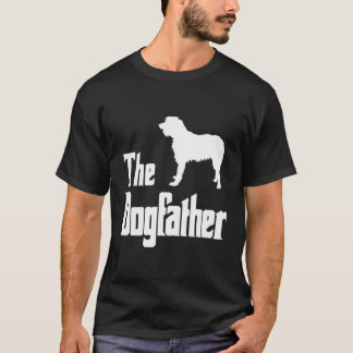 Camiseta O Cachorro Engraçado Dogdad Dotado Engraçado Wolfh