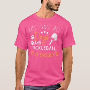 Camiseta O Cachorro Engraçado Que Lover A Vida Nem Todos Os