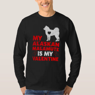 Camiseta O Cachorro Engraçado Que O Meu Malamute Do Alasca 