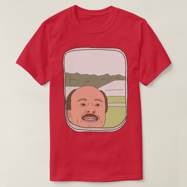 Camiseta O Cachorro Está Morto Vem Voar Comigo  (Frente do Design)