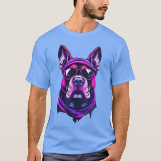 Camiseta O Cachorro Mama o Melhor Amigo Engraçado