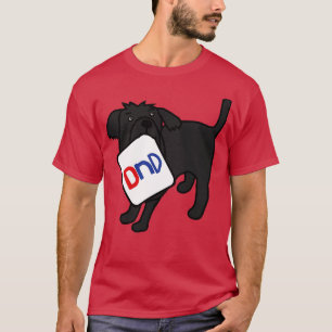 Camiseta O Cachorro Nórdico diz Não Incomodar Estou Jogando