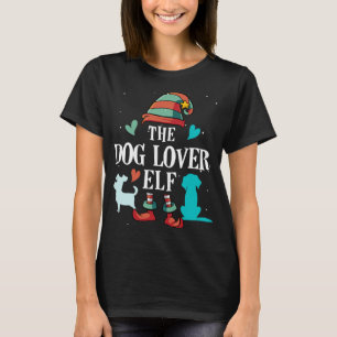 Camiseta O Cachorro Passa Elfo Engraçada Festa de Natal
