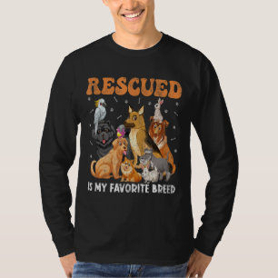 Camiseta O Cachorro Recuperado É O Meu Resgate De Animais D