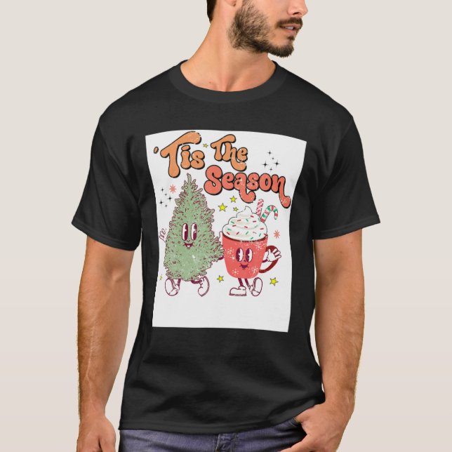 Camiseta O Café Da Árvore De Natal (Frente)