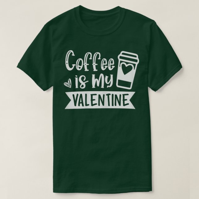 Camiseta O Café Das Mulheres É O Meu Namorados - Café Sobre (Frente do Design)