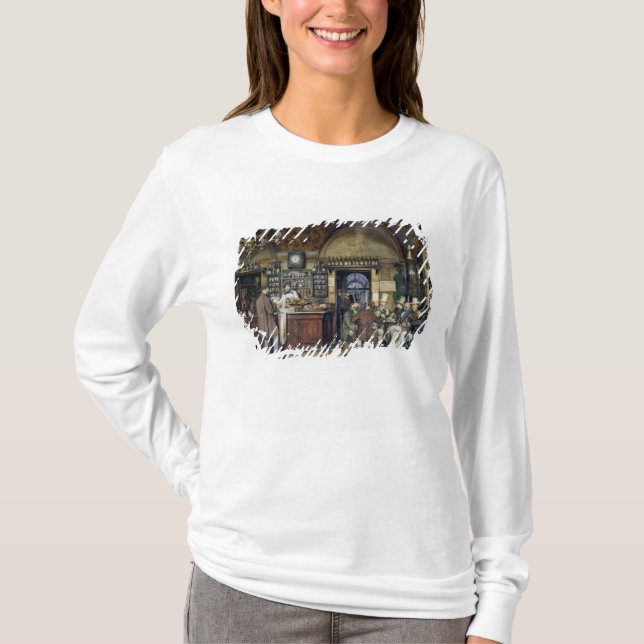 Camiseta O café em Roma, 1856 (Frente)