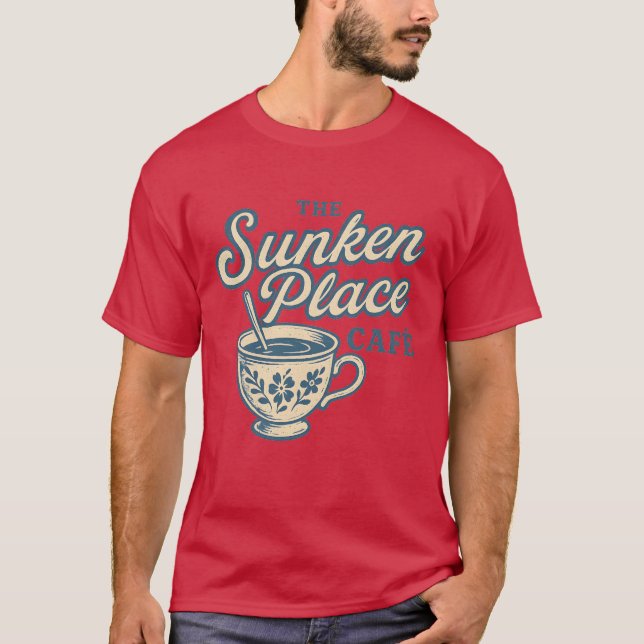 Camiseta O Café Sunken Place (Frente)
