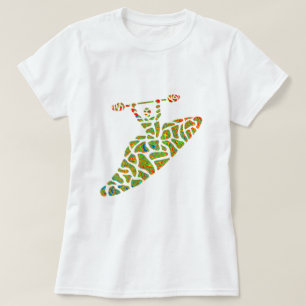 Camiseta O caiaque íngreme embebe