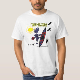 Camiseta O caiaque rema bem com outro II