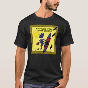 Camiseta O caiaque rema bem com outro II