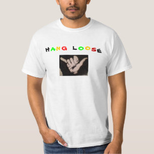 Camiseta O cair afrouxa o t-shirt